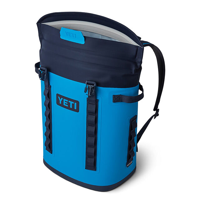 YETI Hopper M20 Soft Backpack Cooler - Big Wave Blue image number null