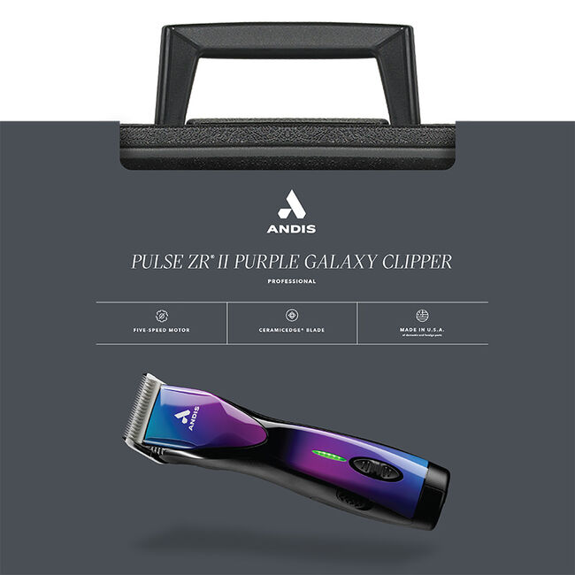 Andis Pulse ZR II - Purple Galaxy Limited Edition Clipper image number null