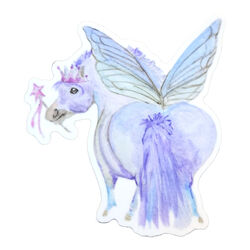 Sona Equestrian 3" Vinyl Sticker - Adorable Little Magical Fairy