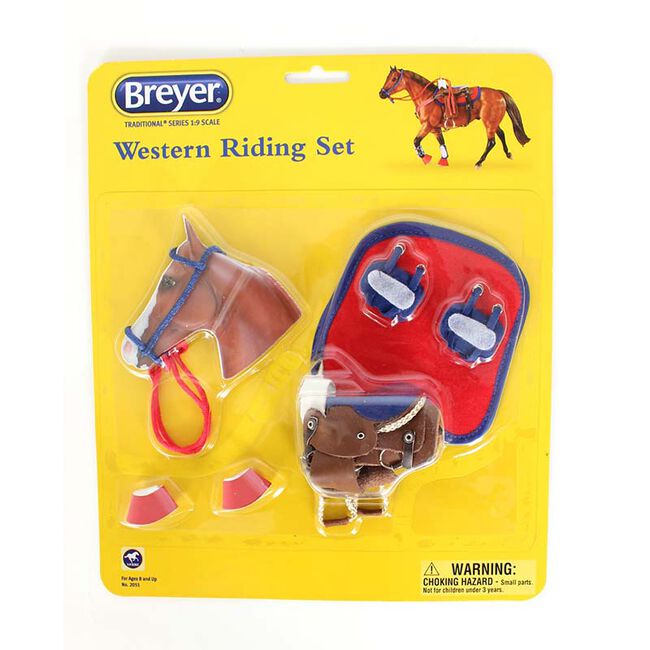 Breyer Western Riding Set in Hot Colors image number null