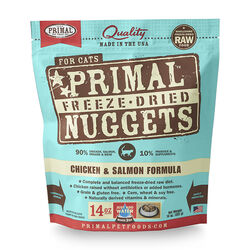 Primal Freeze-Dried Nuggets Cat Food - Chicken & Salmon