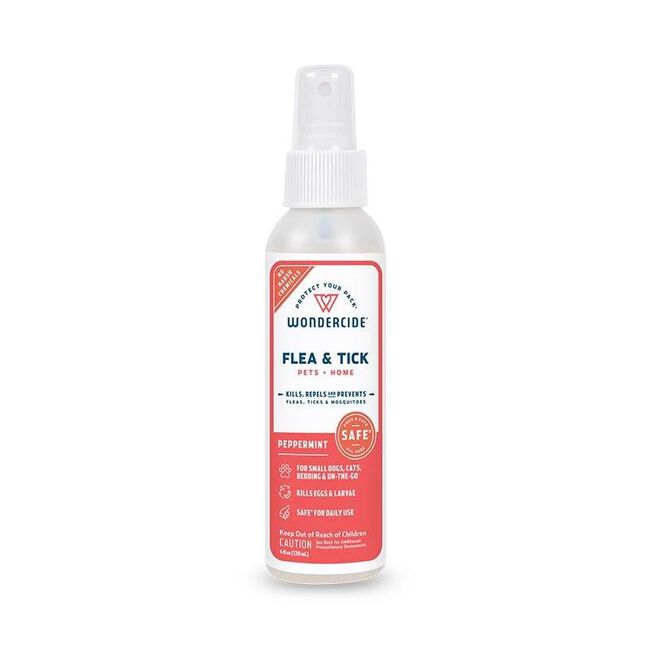 Wondercide Flea & Tick Spray for Pets & Home with Natural Essential Oils - Peppermint Scent image number null