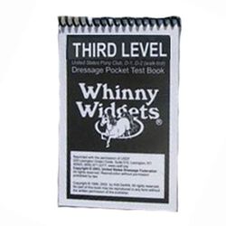 Whinny Widgets 2019 Third Level Dressage Test Book - Closeout