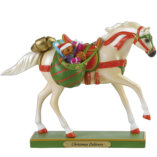 Trail of Painted Ponies Figurine - Christmas Delivery image number null
