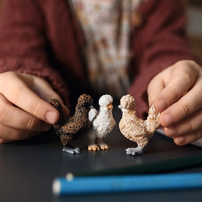 Schleich Chicken Family - 3-Pack image number null