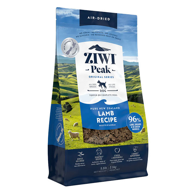 Ziwi Peak Air-Dried Dog Food - Lamb Recipe image number null