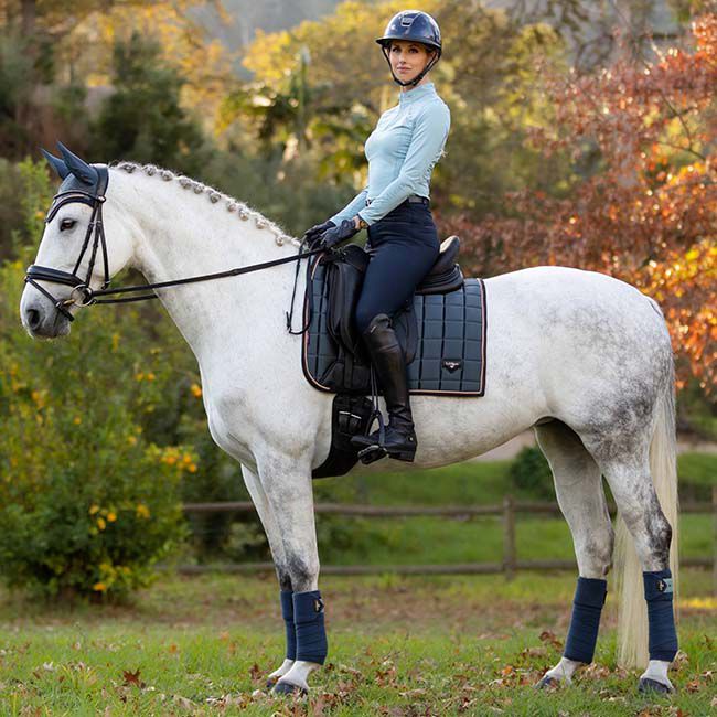 LeMieux Loire Classic Dressage Pad - Petrol image number null