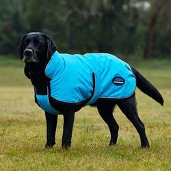 WeatherBeeta ComFiTec Deluxe Showerproof Dog Coat - Blue