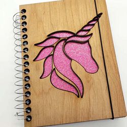 Genesis 3D Pocket Journal - Pink Unicorn