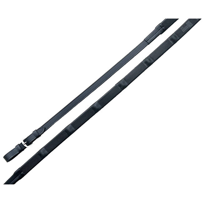 KL Select Red Barn 5/8" Bump Grip Reins image number null