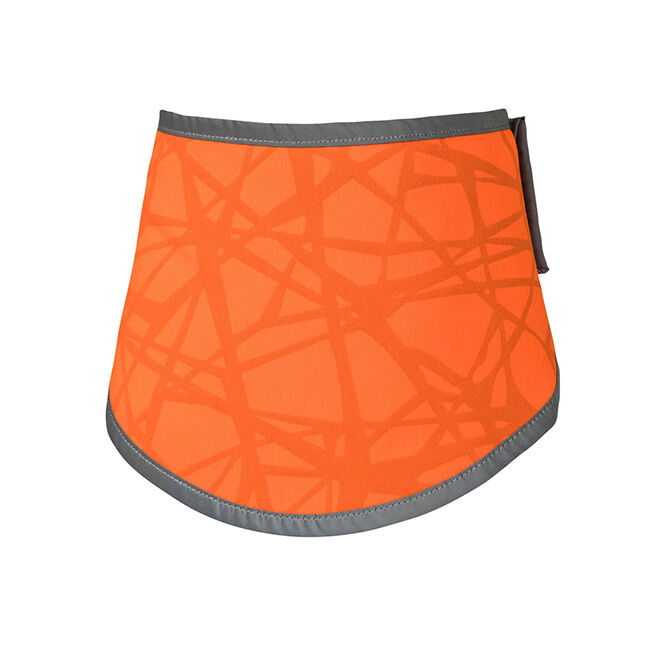 Back on Track Draco High Visibility Bandana for Dogs - Reflective Orange image number null