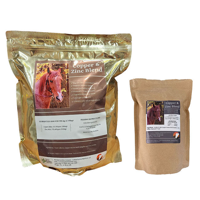 Custom Equine Nutrition Vermont Blend Copper & Zinc Blend The Cheshire Horse