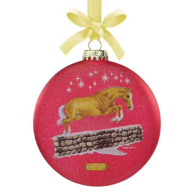 Breyer 2021 Holiday Artist Signature Ornament - Thoroughbred & Warmblood image number null