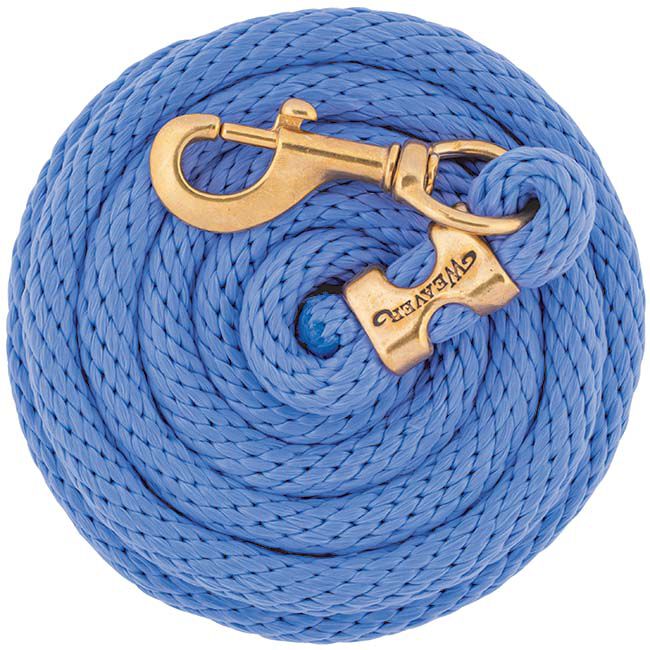 Weaver Equine Poly Lead Rope with Solid Brass 225 Snap image number null