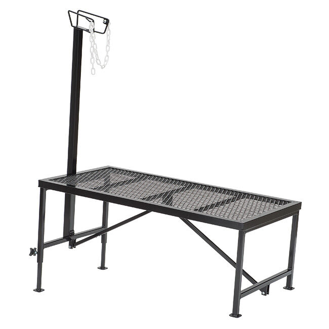 Weaver Steel Trimming Stand With Straight Wire Form Headpiece image number null