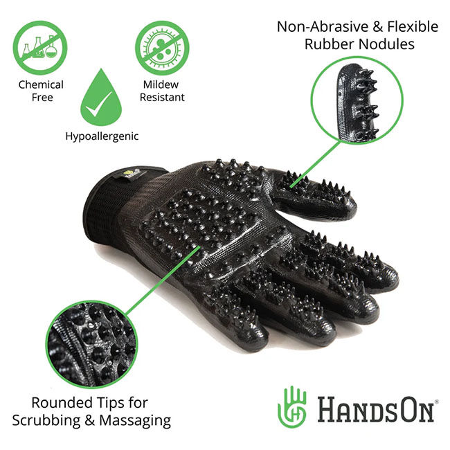 HandsOn Grooming Glove image number null