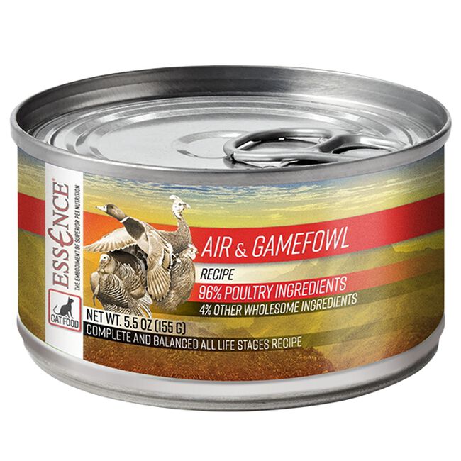 Essence Air & Gamefowl Recipe Canned Cat Food - 5.5 oz image number null