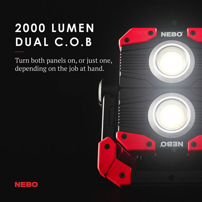 NEBO OMNI 2K Lumen Rechargeable Work Light image number null