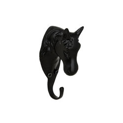 Horse Fare 4" Brass Horsehead Hook