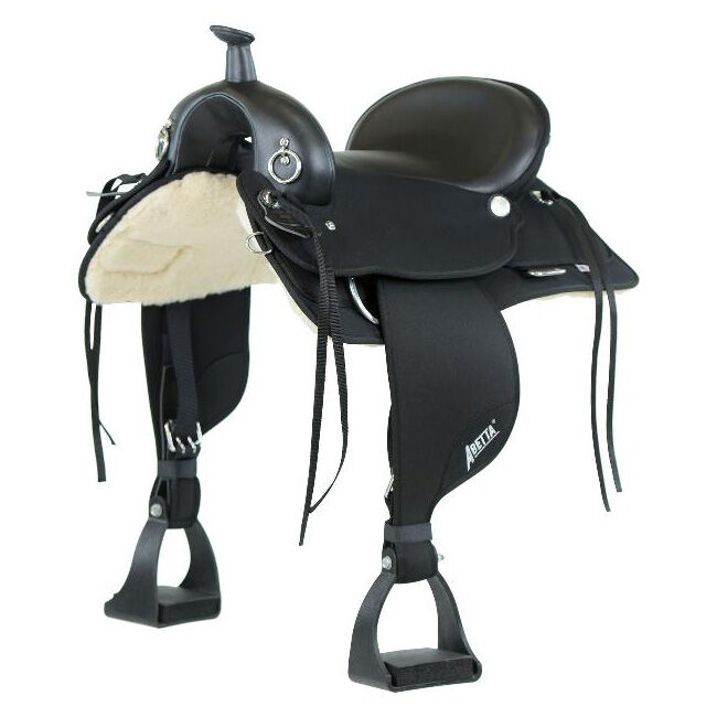 Abetta Brushpopper Trail Saddle - Black image number null