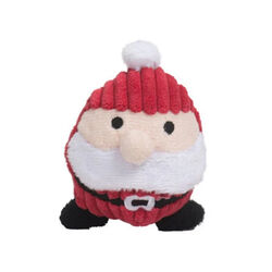 HuggleHounds Plush Santa Ball Cat Toy