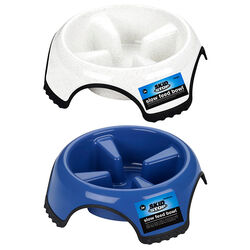 JW Pet Skid Stop Slow Feed Bowl - Assorted Colors