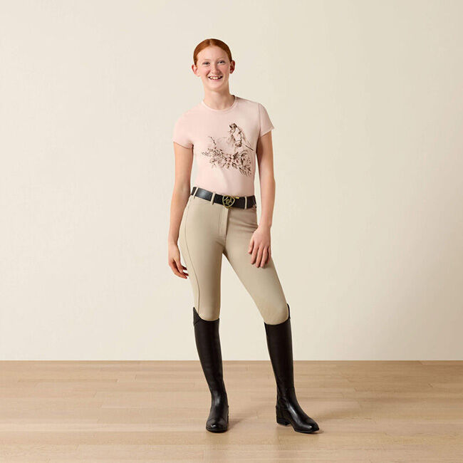 Ariat Kids' Ethereal Equine T-Shirt - Sepia Rose image number null