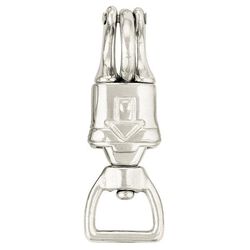 Weaver Leather Supply 1" Square Panic Snap - Nickel-Plated