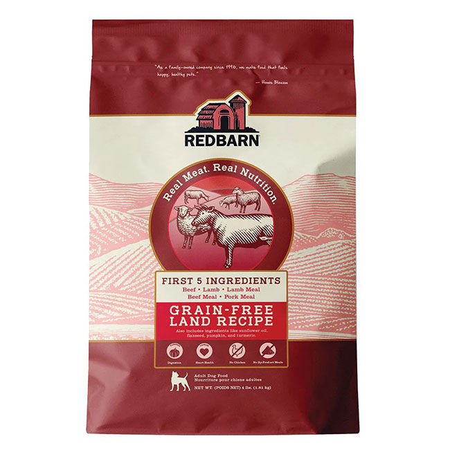 RedBarn Grain-Free Dog Food - Land Recipe with Beef, Lamb & Pork image number null