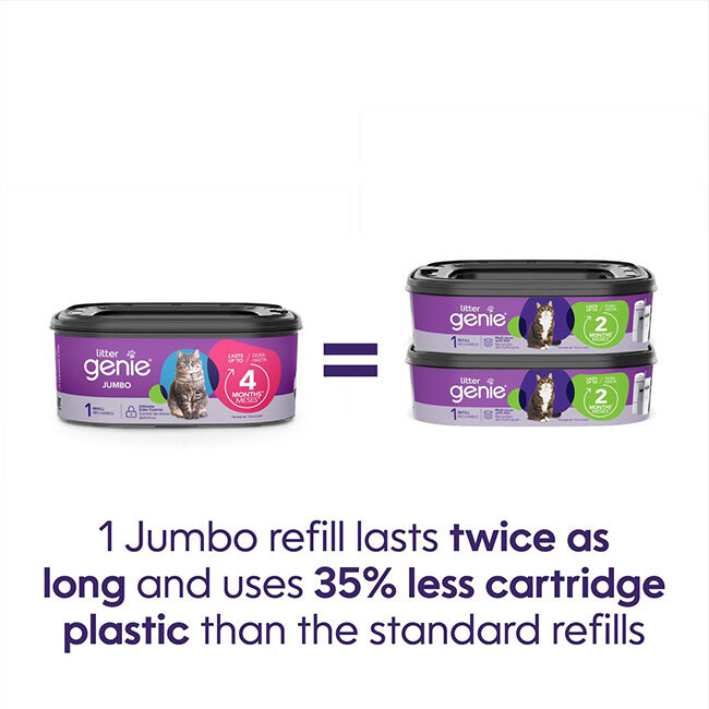 Litter Genie Refills - Jumbo - 2-Pack image number null