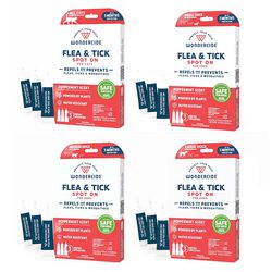 Wondercide Flea & Tick Spot On for Dogs & Cats with Natural Essential Oils - 3-Month Supply