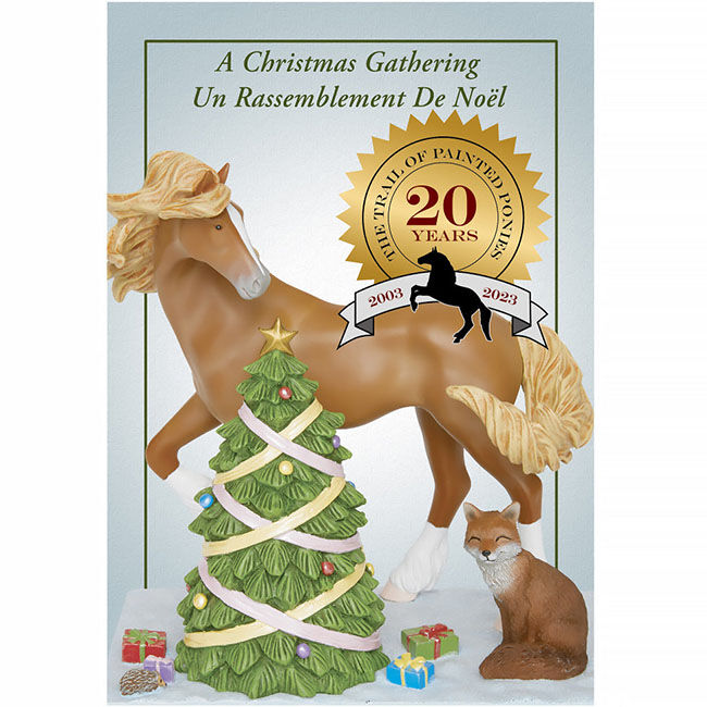 Trail of Painted Ponies Figurine - Winter 2023 - A Christmas Gathering image number null