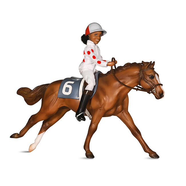 Breyer horse and rider on sale