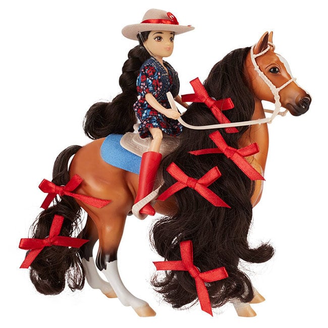 Breyer Nora & Boots Western Horse & Rider image number null