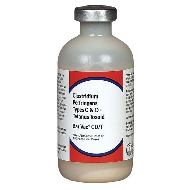 Boehringer Ingelheim Barvac CD/T - 50 mL image number null