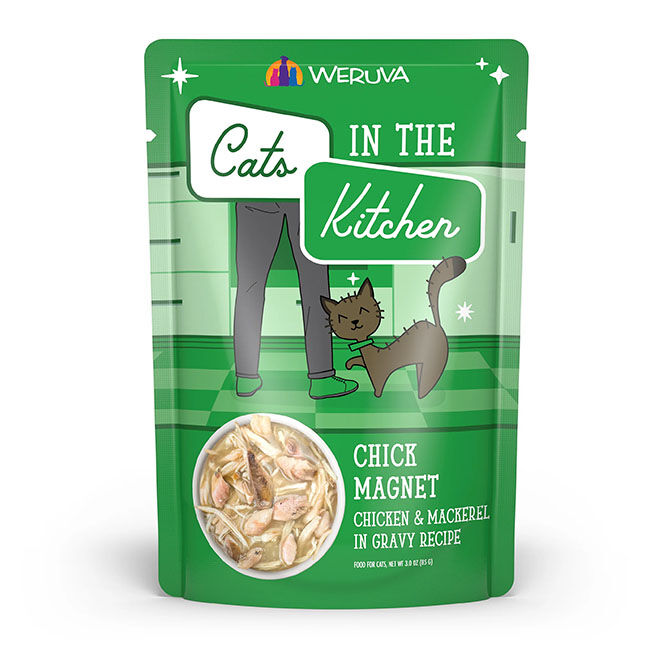 Weruva Cats in the Kitchen Chick Magnet Cat Food Pouch image number null