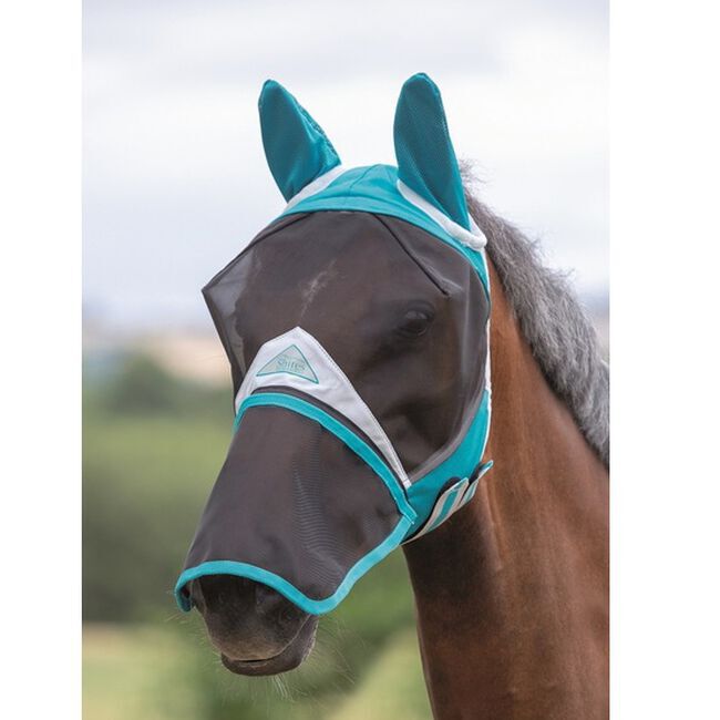 Shires Fly Mask with Detachable Nose - Closeout image number null