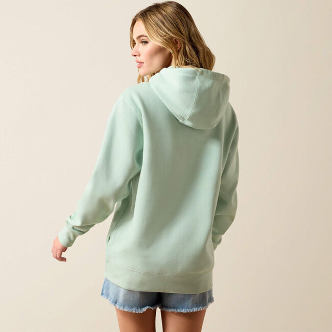 Ariat Women's Logo 2.0 Hoodie - Silt Green image number null