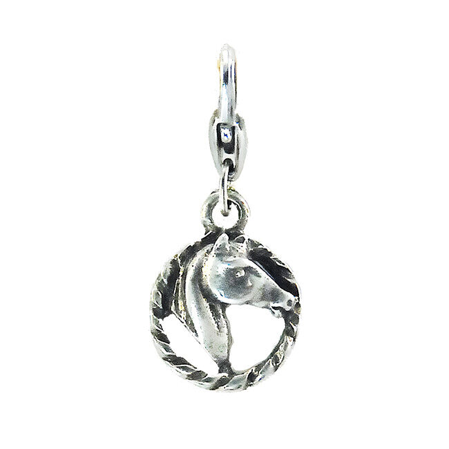 Finishing Touch of Kentucky Barbary Horse Head In Rope Charm  image number null