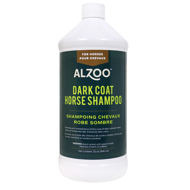 ALZOO Dark Coat Horse Shampoo - 32 oz image number null