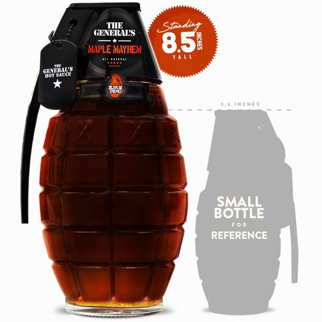 The General's Hot Sauce - "Maple Mayhem" - 750 mL image number null