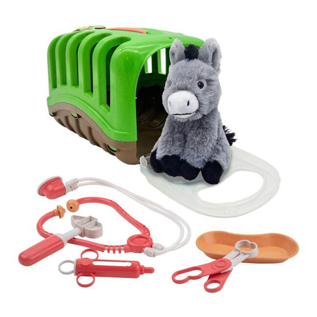 Kelley and Company Plush Donkey Veterinary Care Set image number null