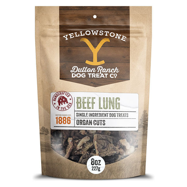 Yellowstone Dutton Ranch Dog Treat Co - Beef Lung image number null