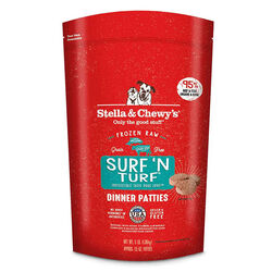 Stella & Chewy's Frozen Raw Dinner Patties - Surf 'N Turf Recipe