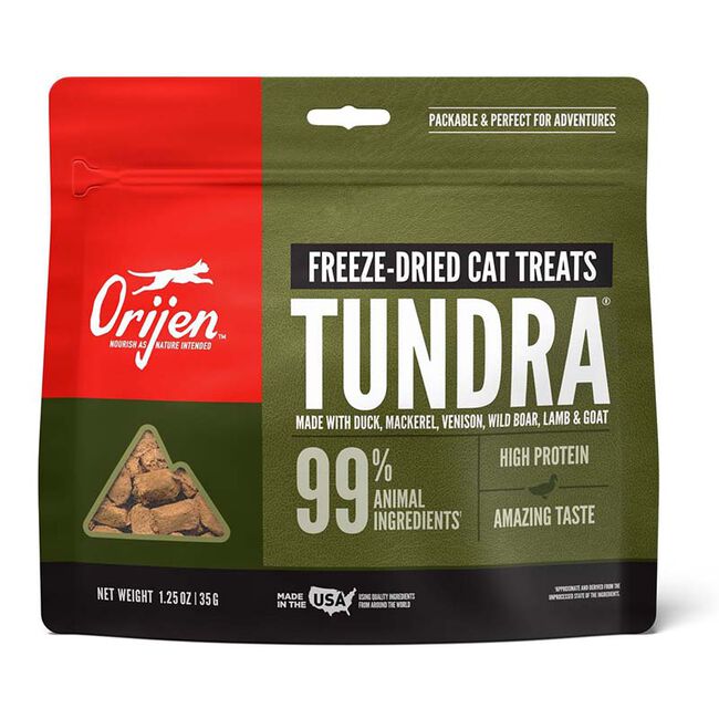 ORIJEN Freeze-Dried Cat Treats - Tundra Recipe image number null