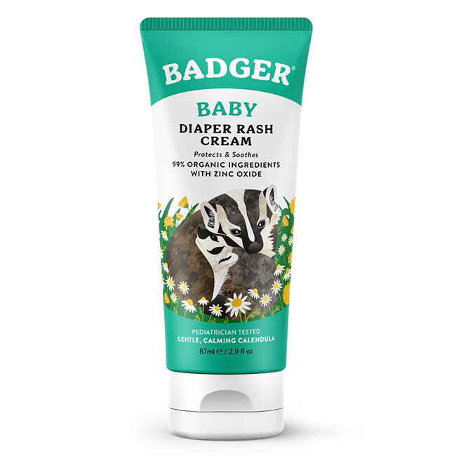 Badger Zinc Oxide Diaper Cream - 2.9oz image number null