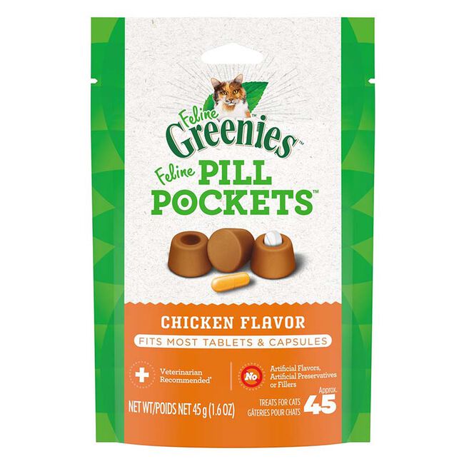Greenies Feline Pill Pockets image number null