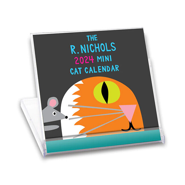 R. Nichols 2024 Mini Cat Calendar image number null