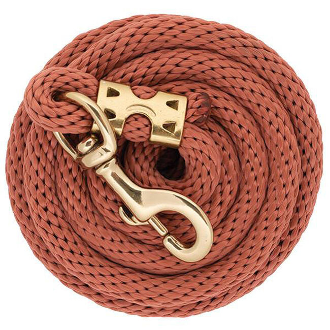 Weaver Equine Value Lead Rope with Brass-Plated 225 Snap image number null