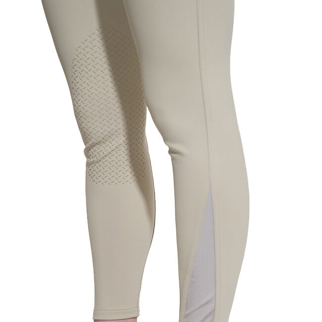 KL Select Women's Gabrielle Knee Patch Breech - Beige image number null